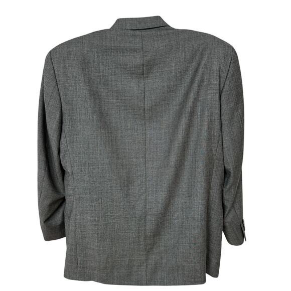 Vintage S. Cohen Jay Blazer Gray Sport Coat Preppy Jacket Wool Cashmere Mens 42S - Picture 2 of 12